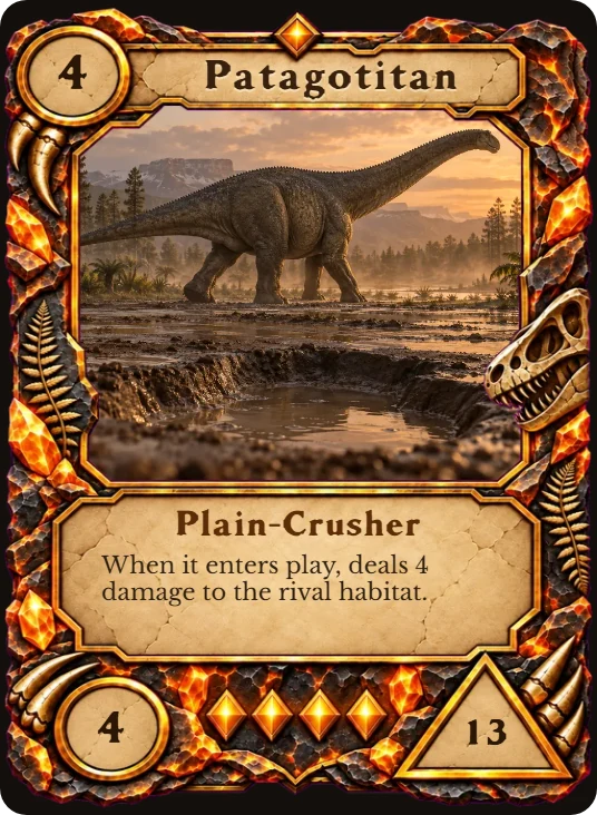 Patagotitan card